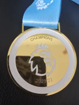 nou stil 2021-22 Sezon pentru Man City Campionilor Medalie 2019-20 Sezon de Champions Medalie Repl Fanii colecții