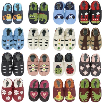 Carozoo Copil Nou-Născut Pantofi Fete Papuci De Vaca Moale Sandale Din Piele Pentru Baieti Pentru Copii Primul-Pietoni Adidași Pantofi Ciorap Transport Gratuit