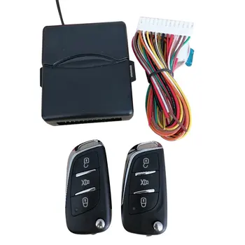 Auto Universal Auto Sistem de Intrare fără cheie Buton Start Stop LED Breloc Centrală Kit de Blocare a Portierei cu Telecomanda