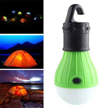 De urgență Cort de Camping Lampa Moale Alb Lumina LED-uri Bec Lampă Portabilă de Economisire a Energiei Lampă în aer liber, Drumetii, Camping Lantern