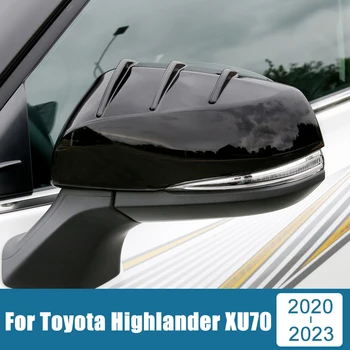 Accesorii auto Pentru Toyota Highlander Kluger XU70 2020 2021 2022 2023 ABS Carbon Auto Retrovizoare Oglinda Partea de Turnare prin Acoperire Tapiterie