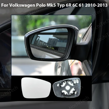 Retrovizoare Aripa Sticla Oglinda Pentru Volkswagen Polo Mk5 Typ 6R 6C 61 2010-2013 Încălzit la Stânga și la Dreapta