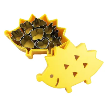 10buc/set Mini de Tăiere de Fructe Mucegai Arici Cutie de Design din Oțel Inoxidabil Mucegai Pentru Cookie Biscuit Instrument de Instrumente de Bucatarie