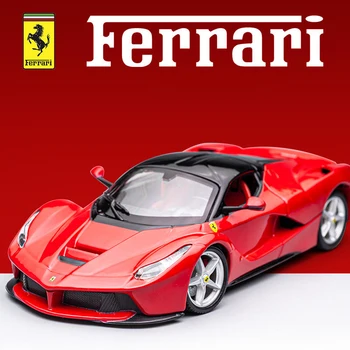 Bburago 1:24 Ferrari LaFerrari Aperta Romi Supercar Mor-turnare Metal Model de Jucarie pentru Copii Iubitul Cadou Aliaj Masina de Colectie