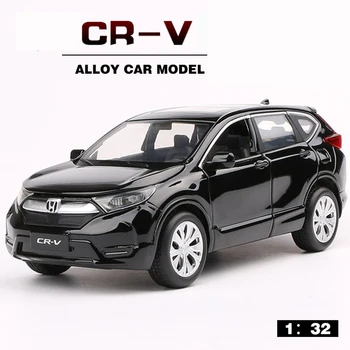1:32 CRV Super-Masina de Simulare Mașină de Jucărie Model de Aliaj Trage Înapoi Jucarii pentru Copii Veritabilă Colecție de Licență Cadou Vehicul Off-Road Copii