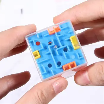 3 Culori Labirint Puzzle Jucărie Joc De Creier Provocare Frământa Jucării Echilibru Jucarii Educative Breloc Jucarii Copii Cadou Cuburi Magice