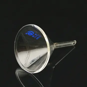 1 buc Laboraotry DIA60mm Transparent de Sticlă borosilicată Triunghi Pâlnie Chimie Învățământ Papetărie