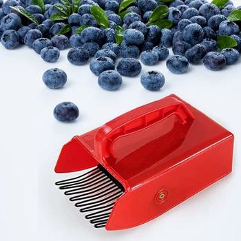 Metal Berry Selector cu Pieptene Portabil Rake Fructe Colectare Lingura Grădină Ustensile de Afine Colecție de Recoltat instrument de Gradina