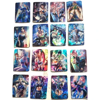45Pcs/set Frumusețe Anime ACG Carduri Anime Fete Sexy Desene animate Joc de Poker Anime Colectare Carduri Cadou Jucarii pentru Prieteni