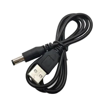 USB La DC Cablu de Alimentare 0,8 m DC Interfață 5.5 x 2.5 DC Putere de Sârmă Adaptor Pentru Camera Router Benzi cu Led-uri de Lumină Cablu de Linie