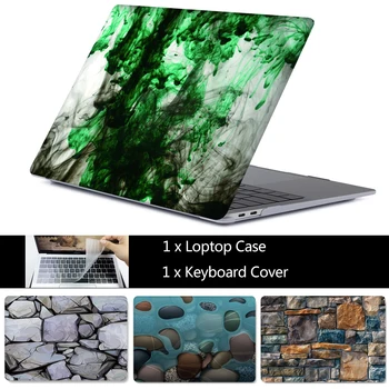 Cazul Laptop Pentru MacBook Touch ID Aer Pro Retina 13 11 12 15 pentru mac book Pro 13 A2159 Atingeți Bara de Hard Shell + Capac tastatură