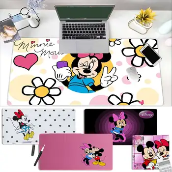 Mickey Minnie Mouse În Aprovizionat Mari Mouse pad Calculator PC mat Dimensiuni pentru Tastaturi Mat Mousepad pentru iubit Cadou