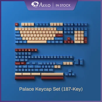 Akko Palatul Tastelor Set 187-cheie PBT Dublu-Shot OSA Profil Mecanic Personalizat Tastatură Taste Compatibil cu principalele Aspecte