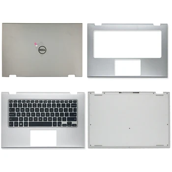 NOUL Laptop de Sprijin pentru mâini majuscule Pentru Dell Inspiron 13 7347 7348 7359 Serie LCD Capacul din Spate Jos Cazul C Acopere 0V5CHP V5CHP Argint