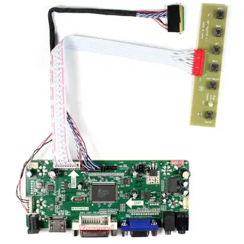 Yqwsyxl Control Board Monitor Kit pentru N173O6-L02 N173O6-L01 HDMI+DVI+VGA LCD ecran cu LED-uri Controler de Bord Driver