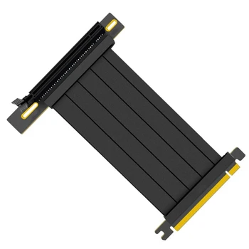 De mare Viteză PCI Express 4.0 16x Conector Cablu de plăci Grafice Coloană Extensie Port Adaptor pentru GPU cu Antijam 90° 180°