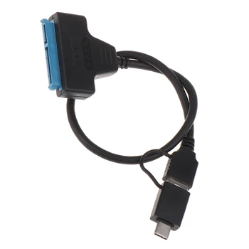 SATA la USB 3.0 HDD Conector Cablu Adaptor de Tip C/Un Transfer La OTG Pentru Extern de 2.5 Inch SSD HDD Hard Disk