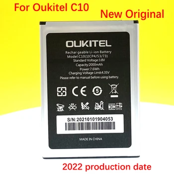 În Stoc 100% Original C 10 Baterie de 2000mAh Pentru Oukitel C10 Telefon Mobil NOU Produce de Înaltă Calitate de Înlocuire+Numărul de Urmărire