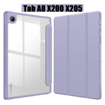 Pentru Samsung Galaxy Tab A8 2022 husa pentru Tableta SM-X200/X205/X207 10.5 Inch Smart TriFold Magnetic husa Pentru Samsung Tab A8