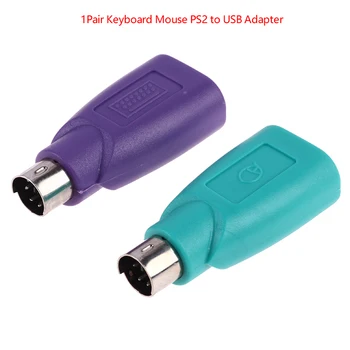2 buc Mouse Tastatura PS2 PS/2 La USB Adaptor Convertor Usb Pentru Tastatură Mouse Tastatură Interfață Convertor Adaptor