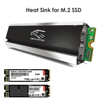 M. 2 SSD NVMe Radiator Cooler 2280 Solid state Hard Disk Radiator M2 unitati solid state PCI-E NVME de Aluminiu radiator de Răcire Termică Piese