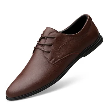 Barbati Pantofi Rochie de Nunta Formale Bărbați din Piele ShoesBritish stil de Birou de Afaceri Oxfords Pentru Barbati 2020 Nou