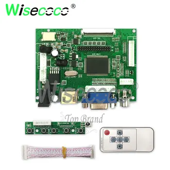 wisecoco 50 de pini, cu intrare AV VGA driver bord potrivit pentru AT090TN10 AT090TN12 ecran