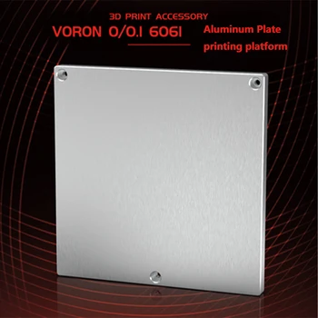 Voron 0/0.1 6061 Aluminiu Placă 120X120X6mm 300X300X8mm Voron 0/0.1 Tăiere cu Laser 3D DIY Accesorii de Imprimantă Imprimarea Platforma