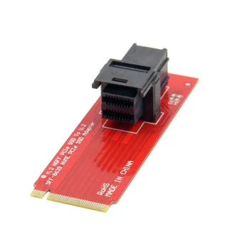 Xiwai U. 2 U2 Kit SFF-8639 NVME PCIe SSD Adaptor pentru Placa de baza Intel SSD 750 p3600 p3700 M. 2 SFF-8643 Mini SAS HD