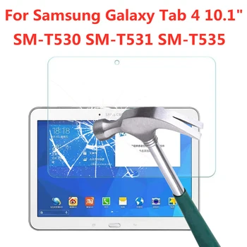 9H Sticla Temperata Pentru Samsung Galaxy Tab 4 10.1 Inch Ecran Protector SM-T530 T531 T535 Bubble Free Clear Tableta, Folie de Protectie