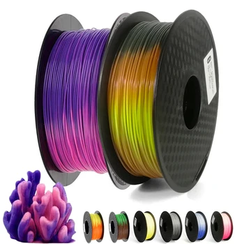 Imprimanta 3D PLA Filament de 1.75 mm Sublimare Schimba Culoarea cu Temperatura 31-45 Grade de Imprimare 3D Material Pen 3d cu Filament