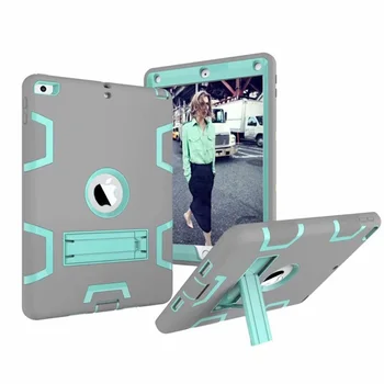 Silicon rezistent la Șocuri Caz Pentru iPad Air 1 A1474/1475 Cover pentru ipad 5 Copii în condiții de Siguranță Armura Heavy Duty Cauciuc Anti-Zero caz+Film+Pen