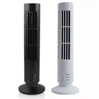 EastVita Portabil USB Verticale Fan Lamă, Mini Aer conditionat Ventilator de Birou Turn de Răcire Ventilator pentru Acasă/Birou r30