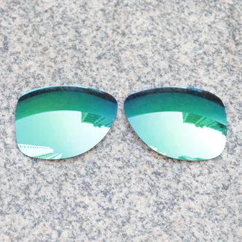 Wholesales E. O. S Polarizate Îmbunătățită Lentile de Înlocuire pentru Oakley Expediere 2 ochelari de Soare - Smarald Verde Polarizat Oglindă