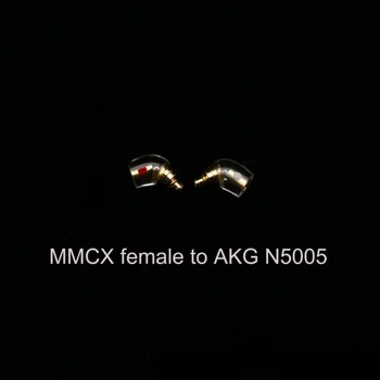 HIFI Mufă pentru Căști Pentru N5005 de sex Masculin Pentru a MMCX 0.78 mm QDC de sex Feminin Convertor Adaptor MMCX/0.78 Să O-K-G N5005 Căști