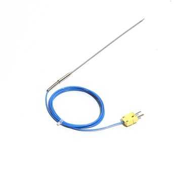 WRNK-191 Tip K Termocuplu Senzor de Blindate Flexibil Probe1.5 mm/2mm x 100/200/300/500mm Temperatura 0-1100 Gradul