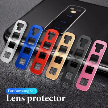 Lentila camerei Protector de Acoperire Pentru Samsung Galaxy S10 Plus S10e Inel de Placare cu Aluminiu Camera de Caz Pentru Samsung S 10 S10 E 10plus