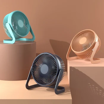 Desktop Fan, Mini Ventilator de răcire a Aerului de Rotație Unghi Reglabil Pentru Birou Vară Ventilator Portabil USB Ventilator Casnic Etaj Fan Ventilator de Masă