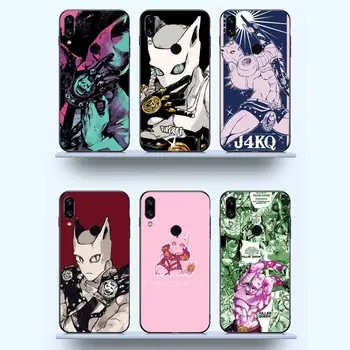 Killer Queen Yoshikage Kira Jojo anime Telefon Caz Pentru Xiaomi Redmi note 7 8 9 11 i t s 10 Un poco f3 x3 E pro lite funda shell