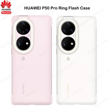 Original HUAWEI P50 Pro Ring Flash de Lumină Caz a CONDUS Selfie Flash Portabil aparat de Fotografiat Telefon Caz Acoperire Mini Lanterna pentru P50Pro