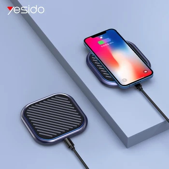 Yesido 15W Rapid Încărcător Wireless Pentru iPhone 13 12 Pentru Airpods Vizibile Qi Wireless Charging Pad Pentru Samsung S22 S10 Xiaomi