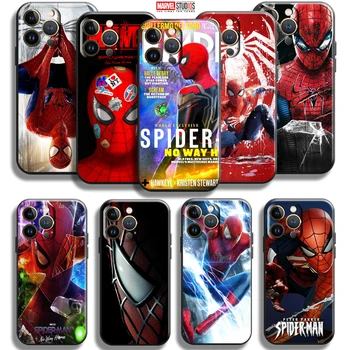 Avengers Spiderman Pentru Apple iPhone 13 12 11 Pro Max 13 12 Mini X XR XS Max 5 6 6S 7 8 Plus SE2020 Telefon Caz Carcasa