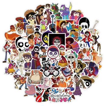 10/30/50pcs Disney Animație Drăguț Coco Anime Autocolante de Desene animate Decal DIY Depozitare Laptop Sticlă de Apă Album Autocolant Impermeabil
