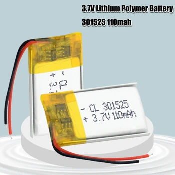 3.7 V 110mAh 301525 ithium polimer acumulator pentru GPS, PSP, MP3, MP4, MP5 DVD mici jucării baterie setul cu cască Bluetooth, Li-ion baterie
