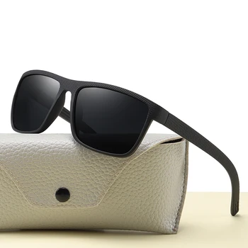 Vintage Stil Sport Polarizat ochelari de Soare Barbati Negru de Conducere Pătrat Shades ochelari de soare pentru Femei Brand de Lux Ochelari de Soare