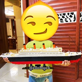 Titanic RMS Vapor de Croazieră navă City Model kit de Constructii Blocuri 3D Moive Serie Jack și Rose Cifre DIY jucarii pentru Copii Cărămizi