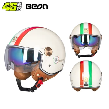 Capacete BEON B120 Casca Motocicleta Twin Scut de Motociclete căști de protecție casco moto ECE Certificare