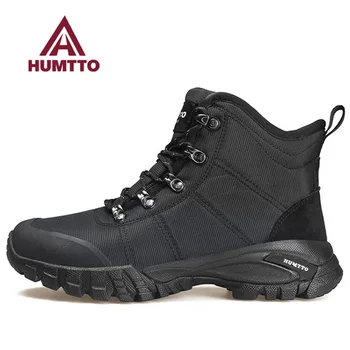 HUMTTO în aer liber, pantofi pentru bărbați de înaltă top alpinism impermeabil anti-alunecare pantofi femei cizme de vânătoare adidasi de trekking