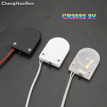 ChengHaoRan 5pcs Buton CR2032 Baterie Monedă Soclu Suport Capac Caz Cu Comutator ON/OFF 3V x1 6V bateriei Cutie de Depozitare