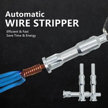 Universal Răsucire Sârmă Instrument De Cablu Electric De Conectare Rapidă Automată Răsucire Pentru Dezizolat Sârmă Stripteuză Twister Burghiu Driver